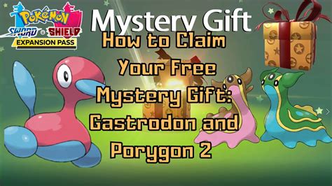 How to claim Mystery Gifts in Pokemon Sword & Shield.